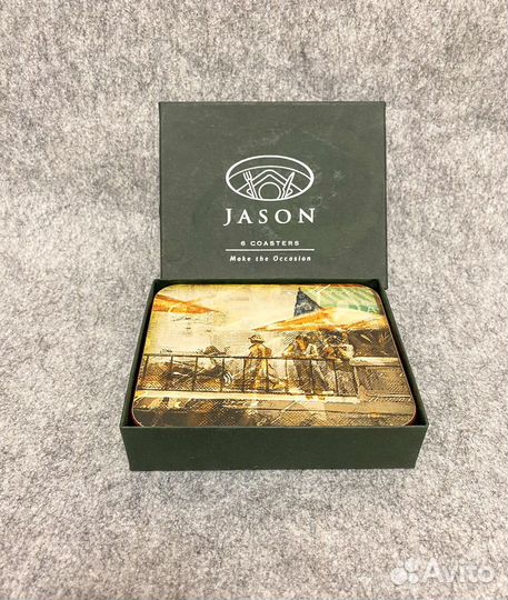 Пробковые подставки под горячее Jason