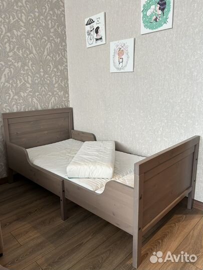 Кровать детская раздвижная икеа