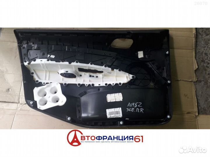 Карта двери, 9347AE peugeot 308, 3026074