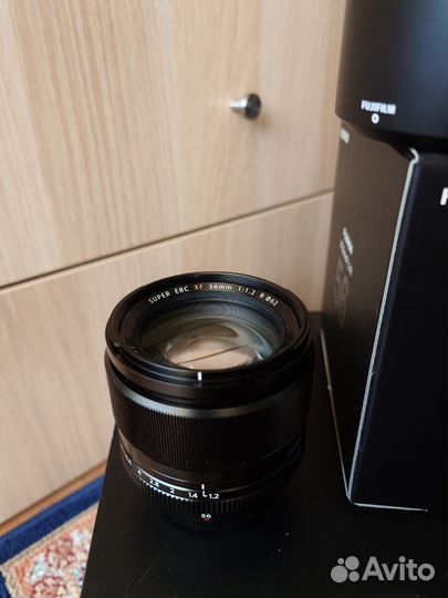 Fujifilm XF 56mm f 1.2 R, ещё на гарантии