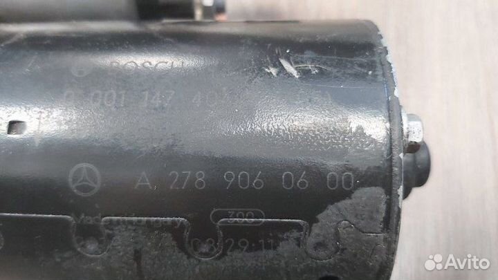 Стартер Mercedes M-Class W166 M157