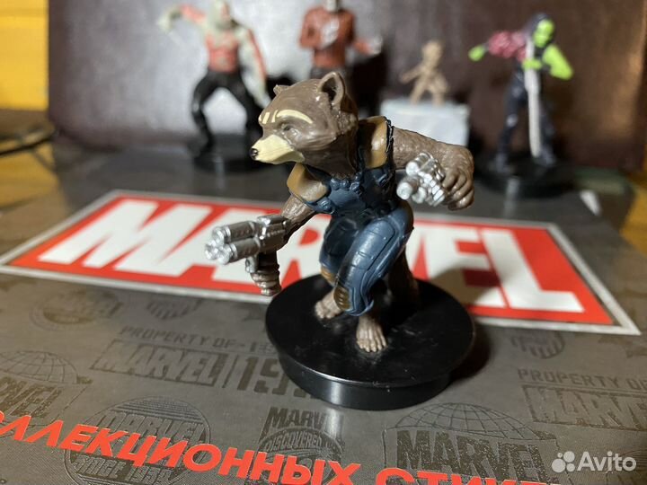 Фигурки Стражи Галактики Marvel 5 штук + 1