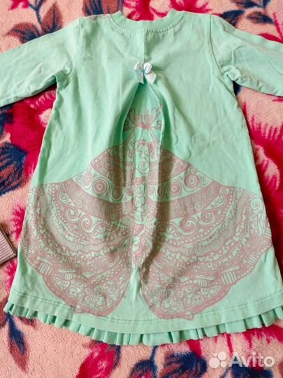 Пакет одежды на девочку 98 104