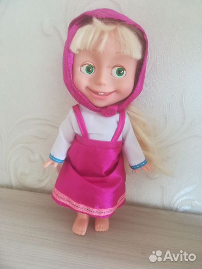 Куклы Маша и медведь 30 см и кукла 50 см