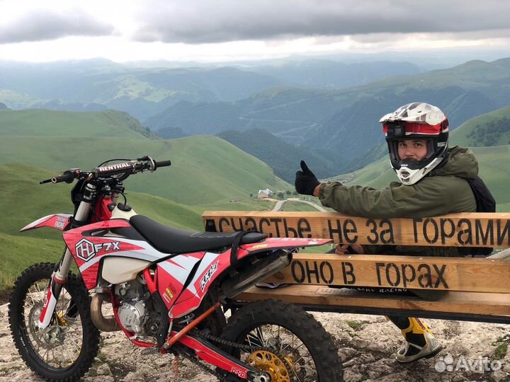 Тур в горы Кавказа на эндуро мотоциклах экскурсии