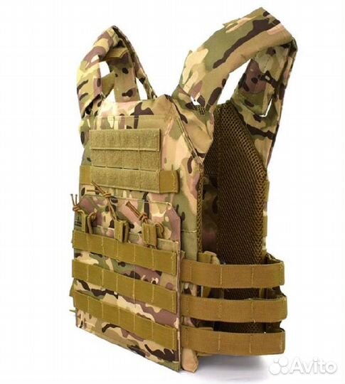 Бронежилет плитник с плитами мультикам