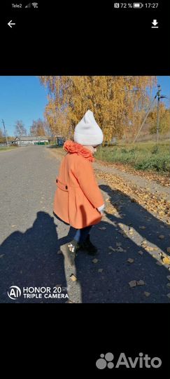 Пальто для девочки