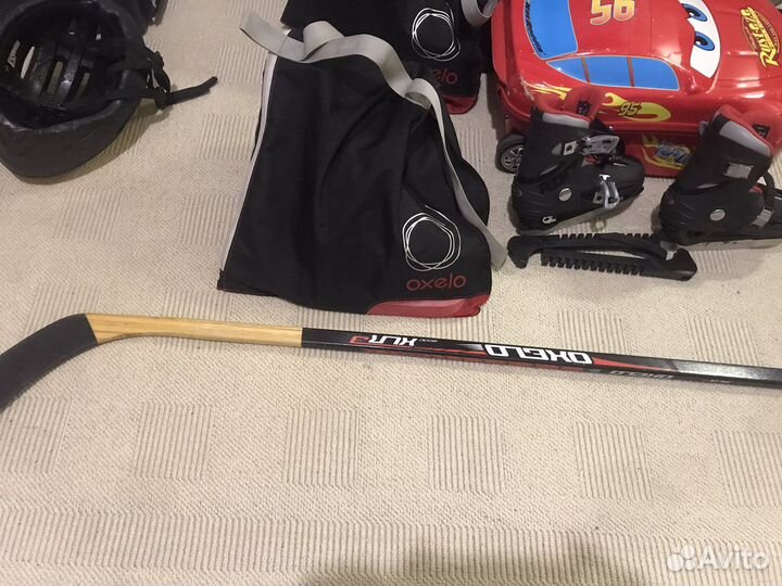 Коньки хоккейные детские Oxelo