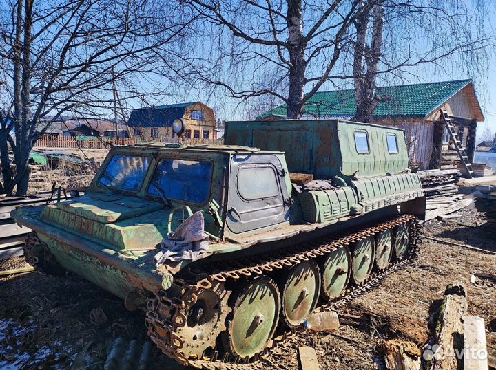 Гусеничный транспортер-тягач, газ-34036, Дизель