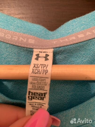 Футболка under armour женская xs