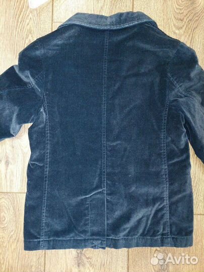 Велюровый жакет/пиджак Brums, 8 лет, мальчик