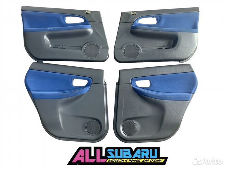 Обшивка двери Subaru Impreza Wrx Sti GDB EJ207