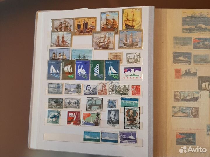 Марки СССР в альбоме