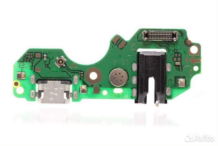 Шлейф Tecno Spark 8C разъем зарядки/разъем наушник