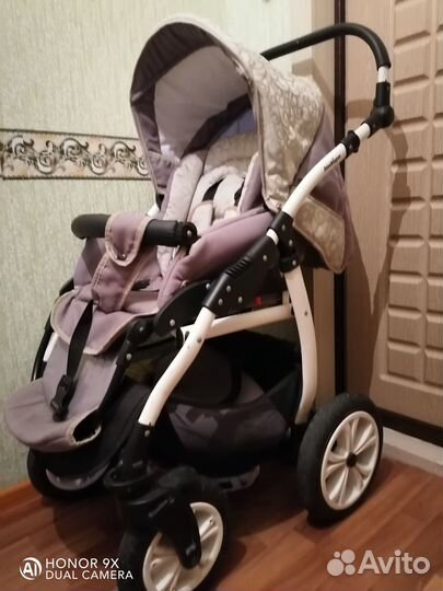 Коляска 2 в 1 индиго