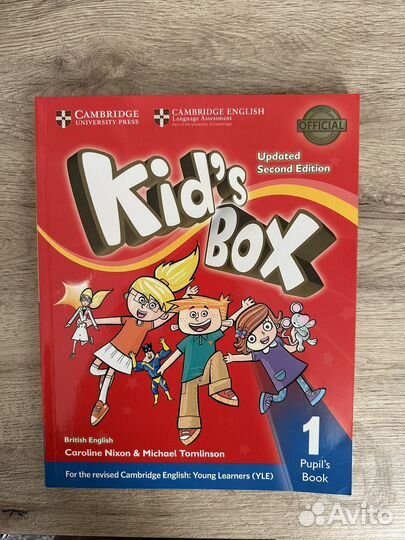 Пособие учебник Kids box 1