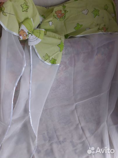 Балдахин в кроватку новый