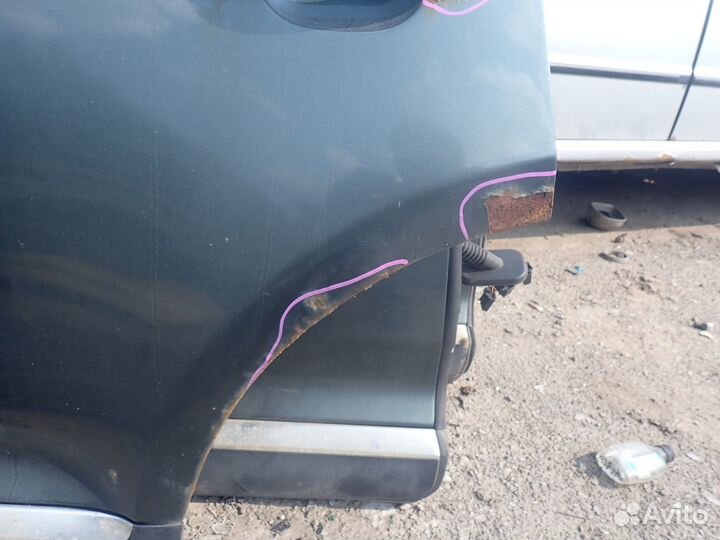 Дверь задняя левая для VW Touareg 2002-2010