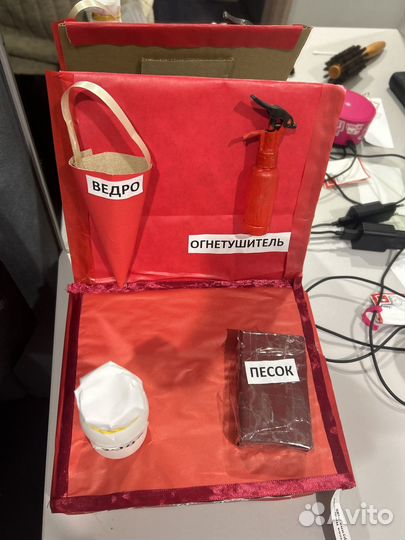 Поделка в садик пожарная безопасность