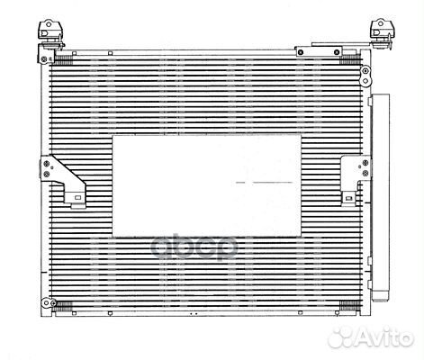 Радиатор кондиционера Sakura 5271-9801 52719801