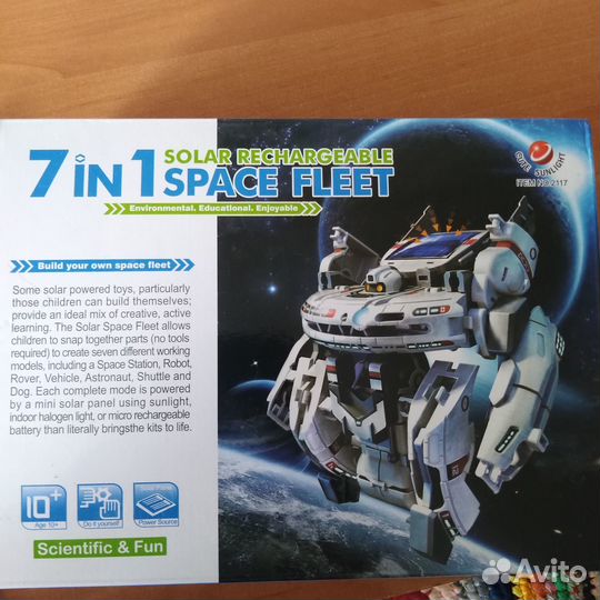 Конструктор, игрушки,робот, солнечная батарея