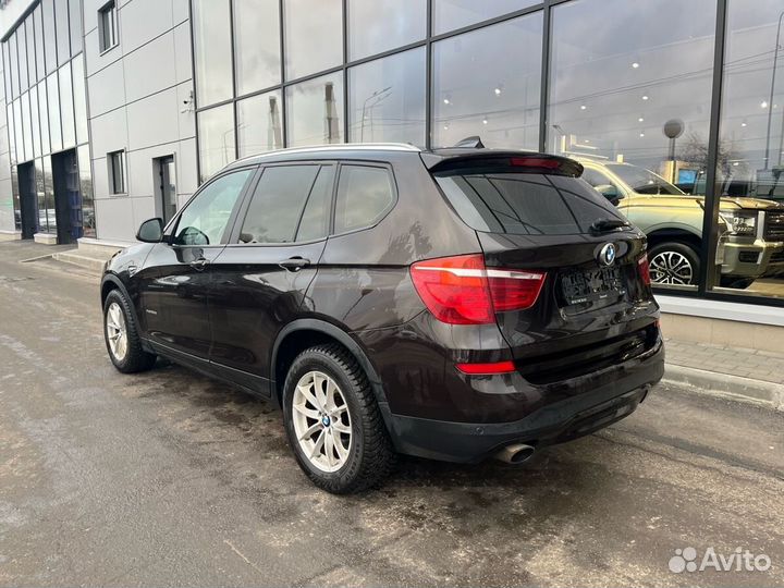 BMW X3 2.0 AT, 2015, 250 000 км