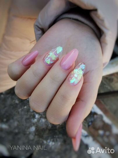 Наращивание ногтей, педикюр, гельлак
