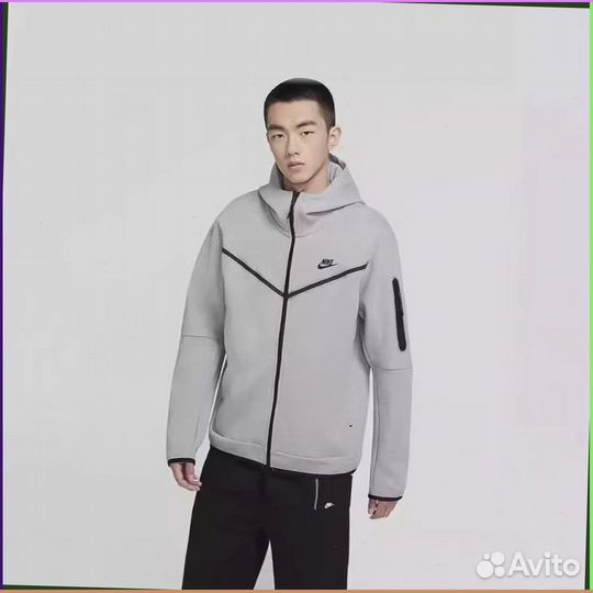 Зип худи Nike Tech Fleece (Арт: 91899)