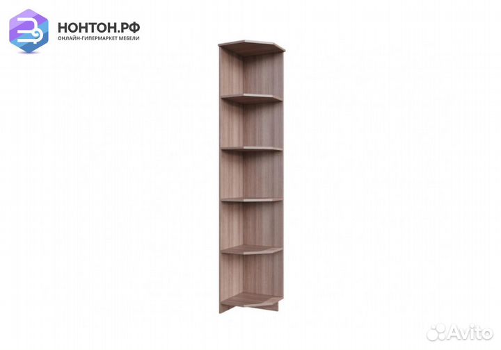 Стеллаж Город ясень шимо темный / ясень шимо светл