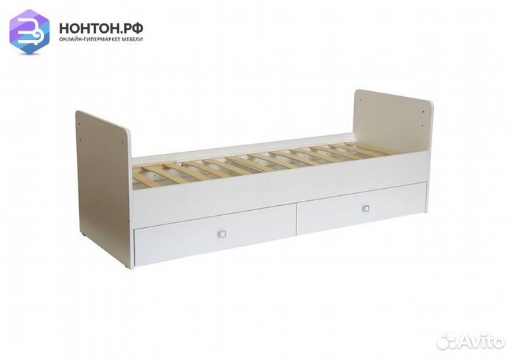 Кровать детская Фея 1100 белый