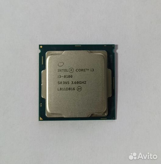 Процессор Intel Core i3-8100