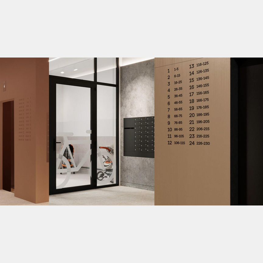 3-к. квартира, 61,5 м², 16/24 эт.