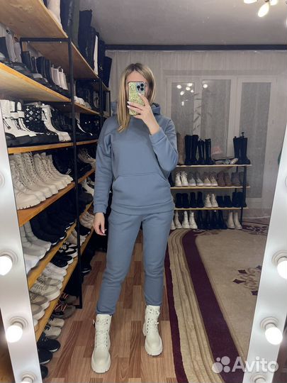 Спортивный костюм на флисе 42 44 размер