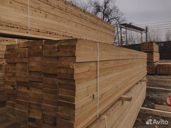 Доски лиственницы 50x170 мм, высокое качество и на