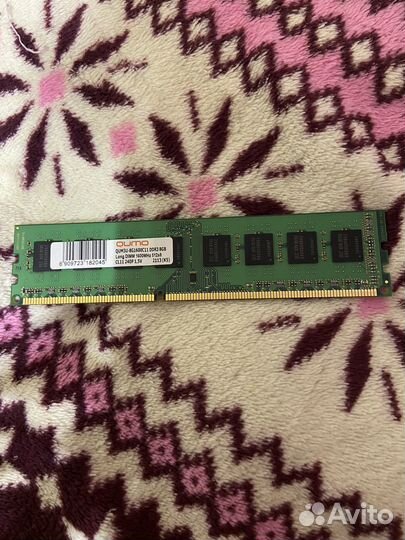 Оперативная память ddr3 8 gb 1600 qumo