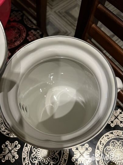 Чайник эмалированный новый