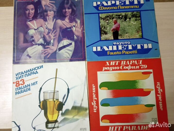 Грампластинки 70-х - 90-х годов