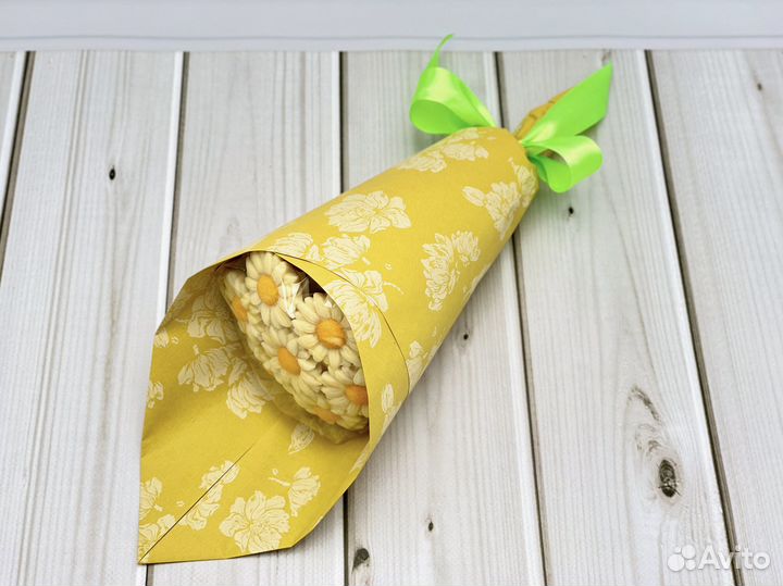 Ромашки из шоколада (7 шт)