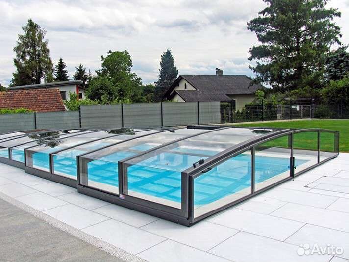 Раздвижной павильон для бассейна