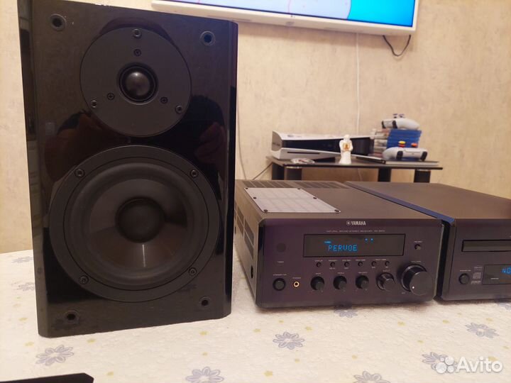 Музыкальный центр yamaha E810 состояние огонь