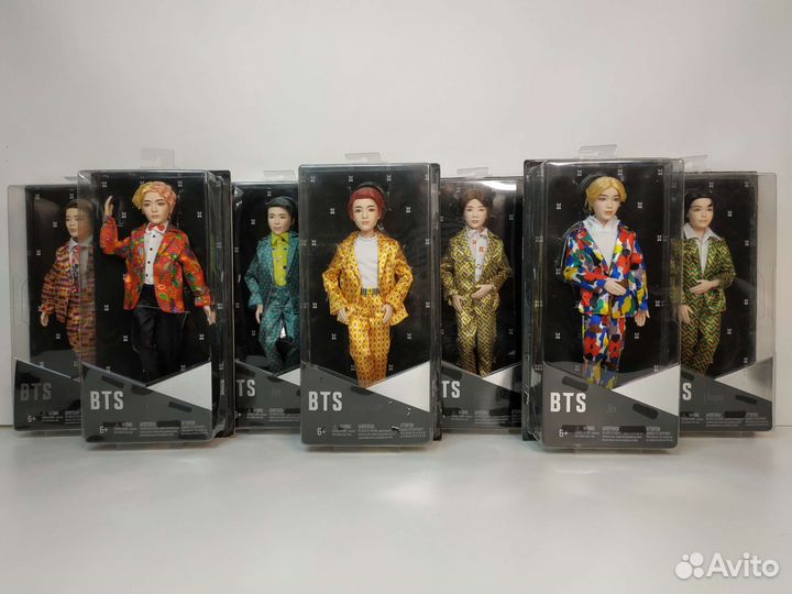 Куклы коллекционные BTS, Mattel, в коробках