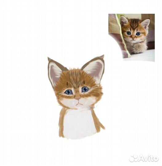 Нарисую вашего питомца(постараюсь)