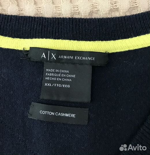 Джемпер мужской Armani Exchange 4XL