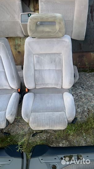 Салон Recaro серый велюр Audi 100 c4