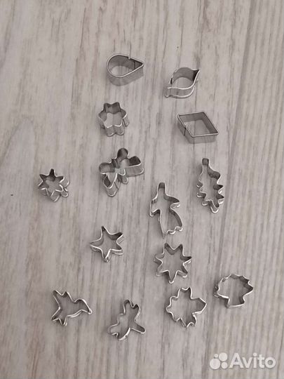 Плунжера, каттеры, формы для выпечки, глины и т.д