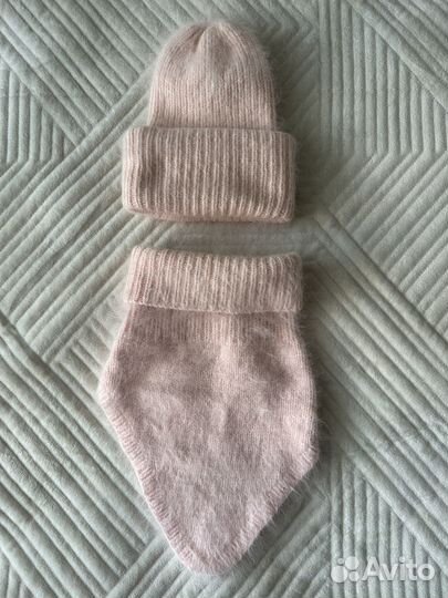 Шапка женская из пуха норки