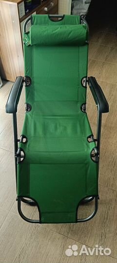 Кресло шезлонг складной туристический