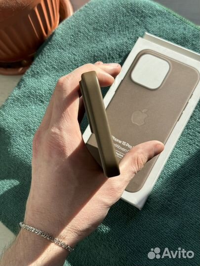 Чехол на iPhone 15 pro max FineWoven(оригинал)