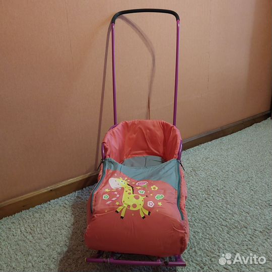 Санки коляска ника