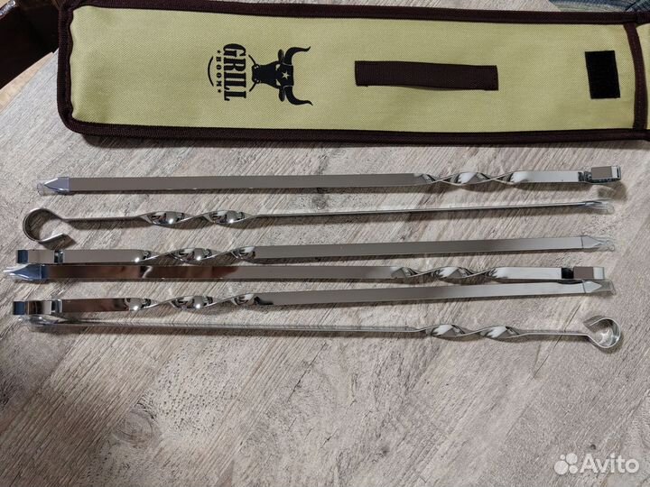 Набор шампуров в чехле